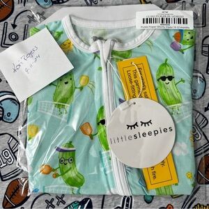 Little Sleepies Pickle Power Shorty NWT